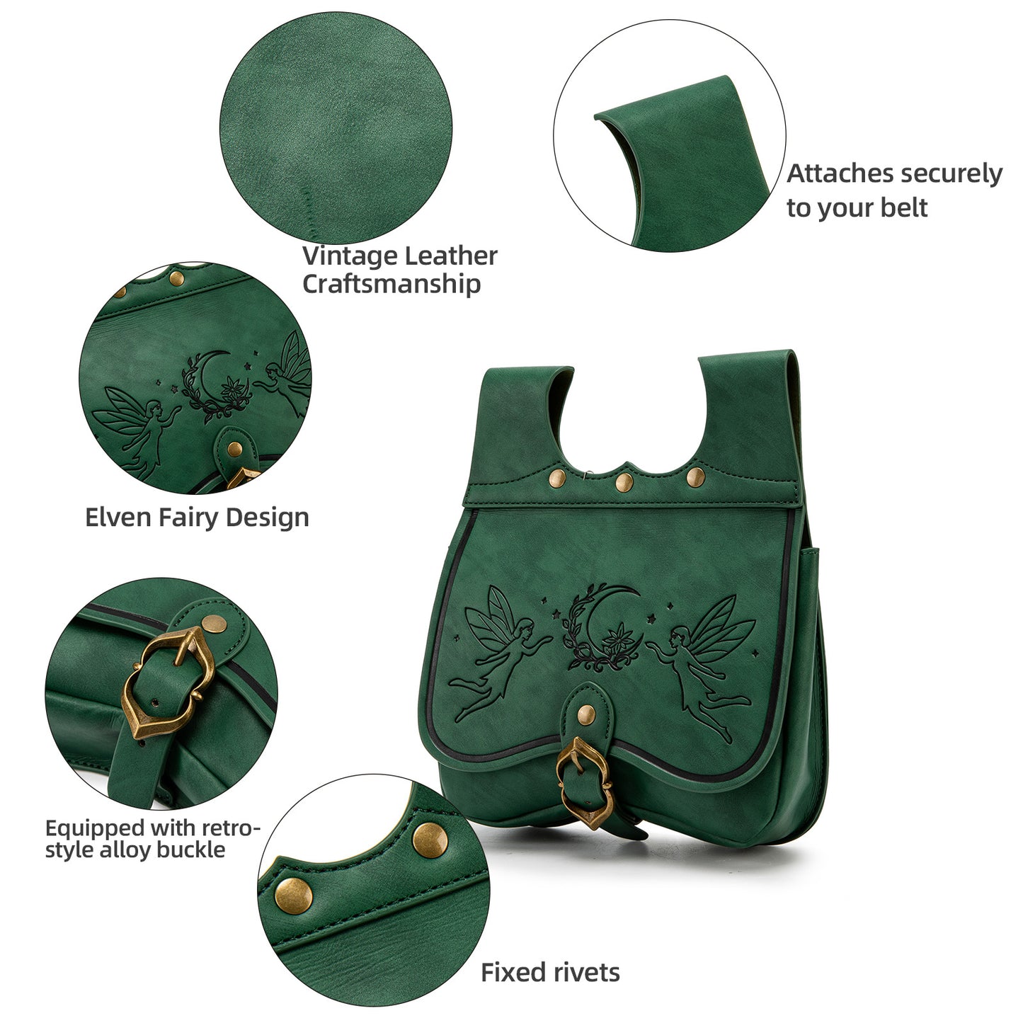 Fantasy Forest Style Retro Flip Hanging Mori Medieval Bags