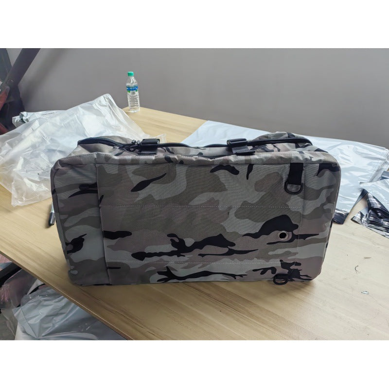 Large Capacity Multifunctional Waterproof Camouflage Basketball Mountain Climbing, Hiking Bag