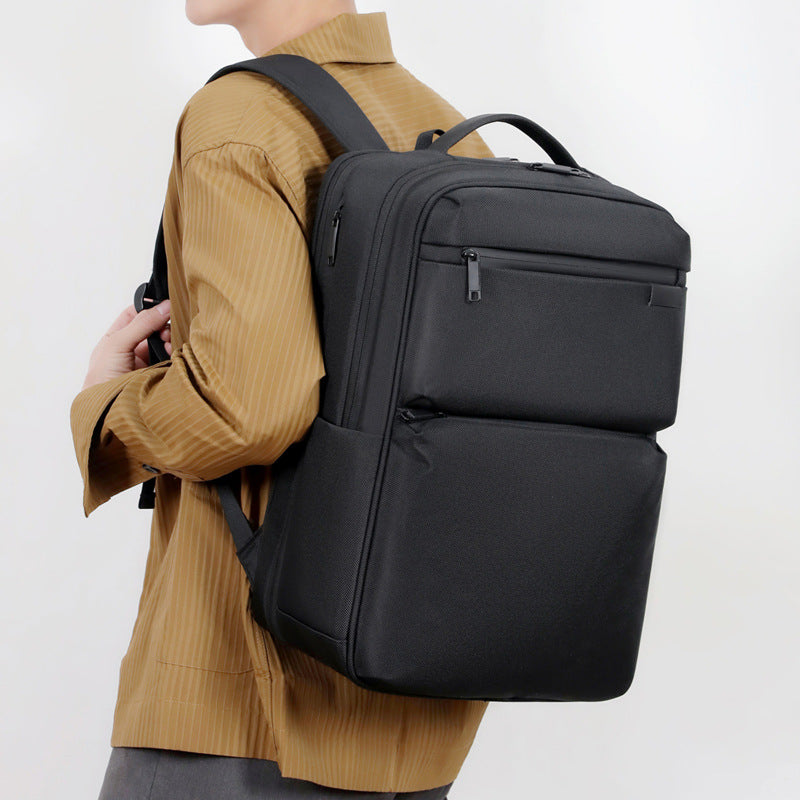 Creative Men's Large Capacity Computer Expandable Business Backpack