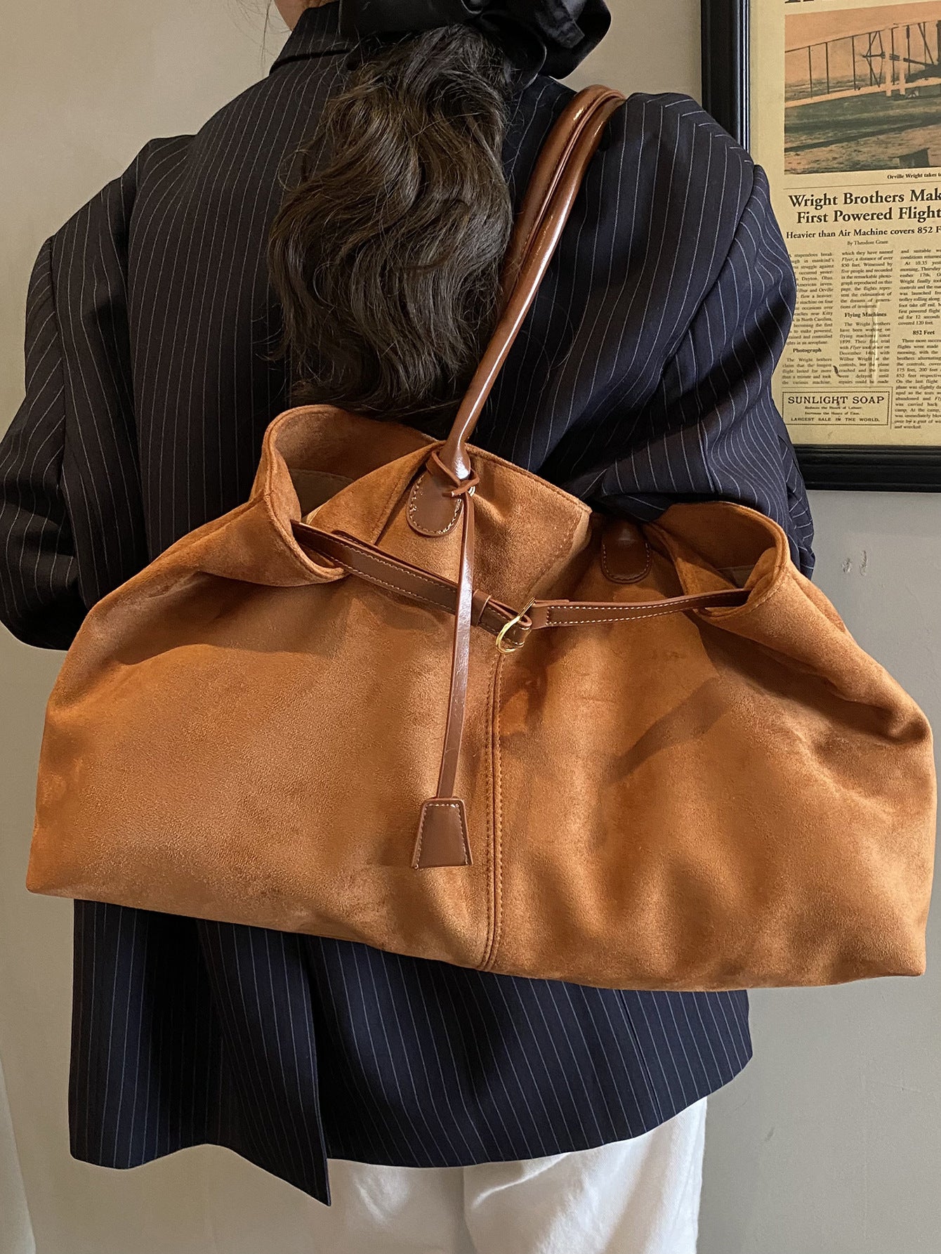 Women's For Trendy Retro Large Capacity Commuter Bags