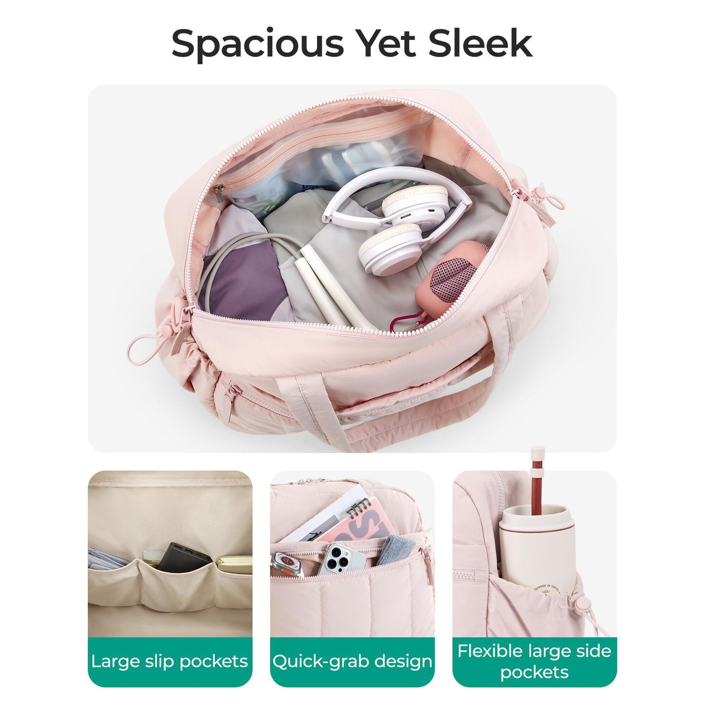 Cloud Dry Wet Separation Large Capacity Exercise Handbags