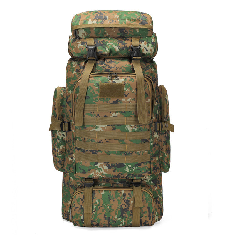 Creative Men's Oxford Cloth Camouflage Camping Mountain Climbing, Hiking Bag