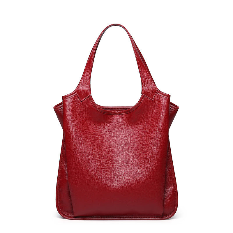 Women's First Layer Cowhide Summer Fashion Genuine Handbags
