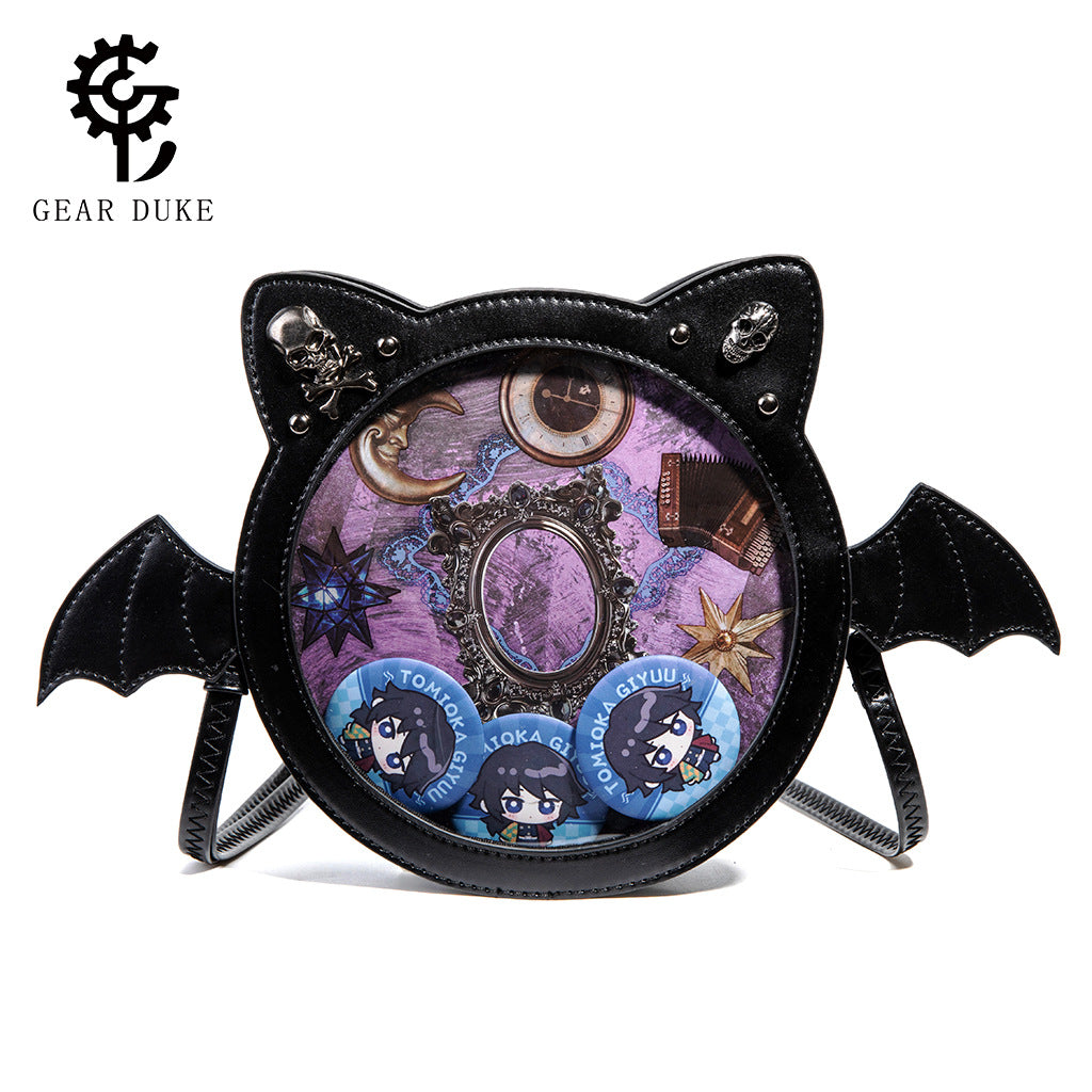 Wind Sun Man Cartoon Bar Badge Women's Shoulder Bag