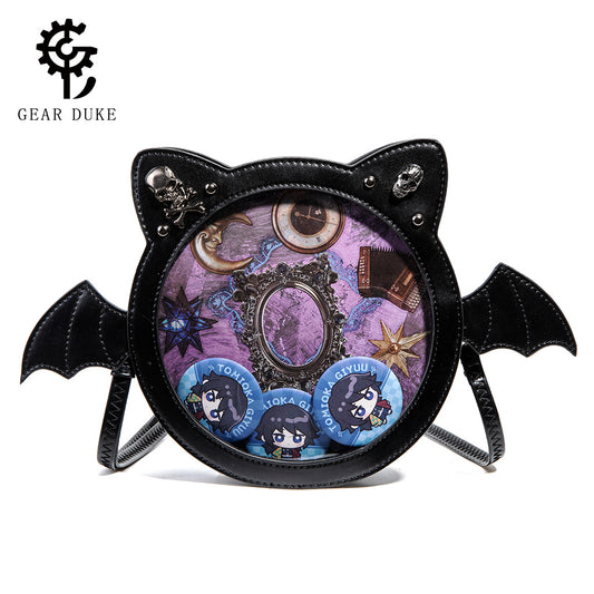 Wind Sun Man Cartoon Bar Badge Women's Shoulder Bag