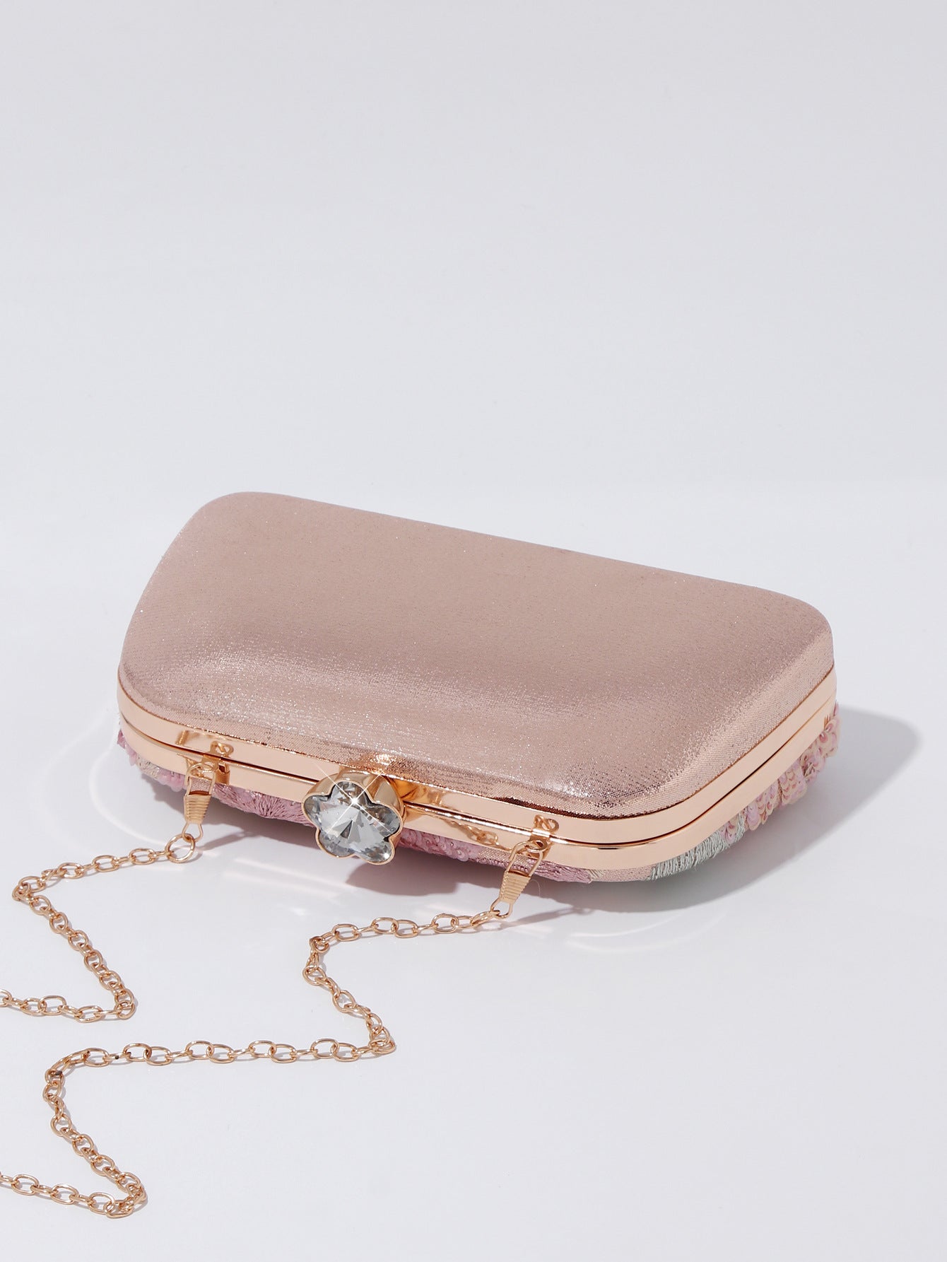 Women's Embroidery Retro National Style Sequined Clutch Banquet Dress Dinner Bag
