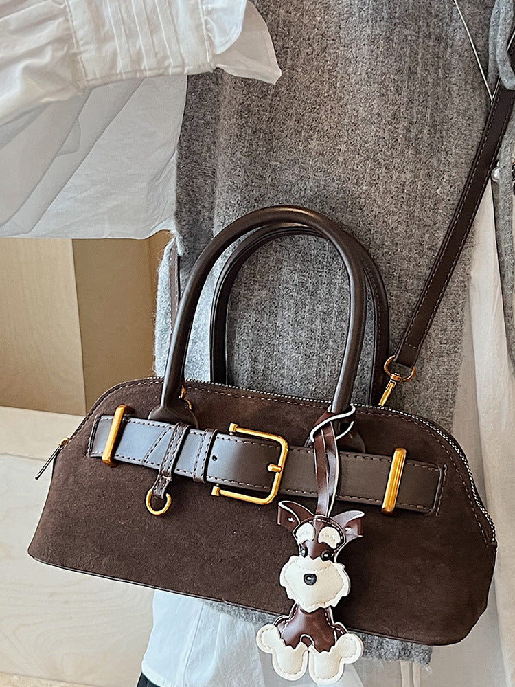 Women's Retro Portable Commuter Summer Fashion Underarm Simple Large Shoulder Bags