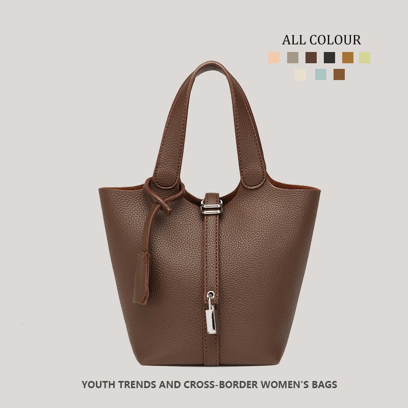 Pretty Popular Lychee Pattern Female Retro Women's Messenger Bag