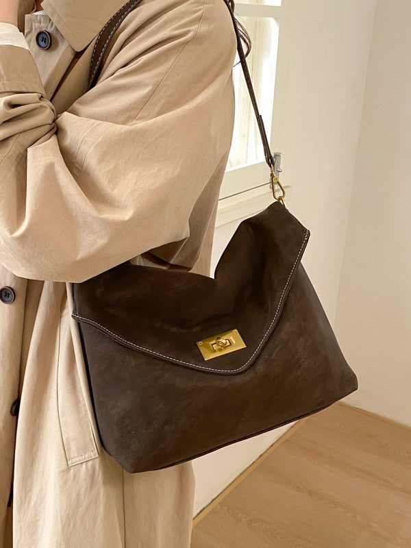 Women's Large Capacity Light Luxury Texture Underarm Lazy Women's Shoulder Bag