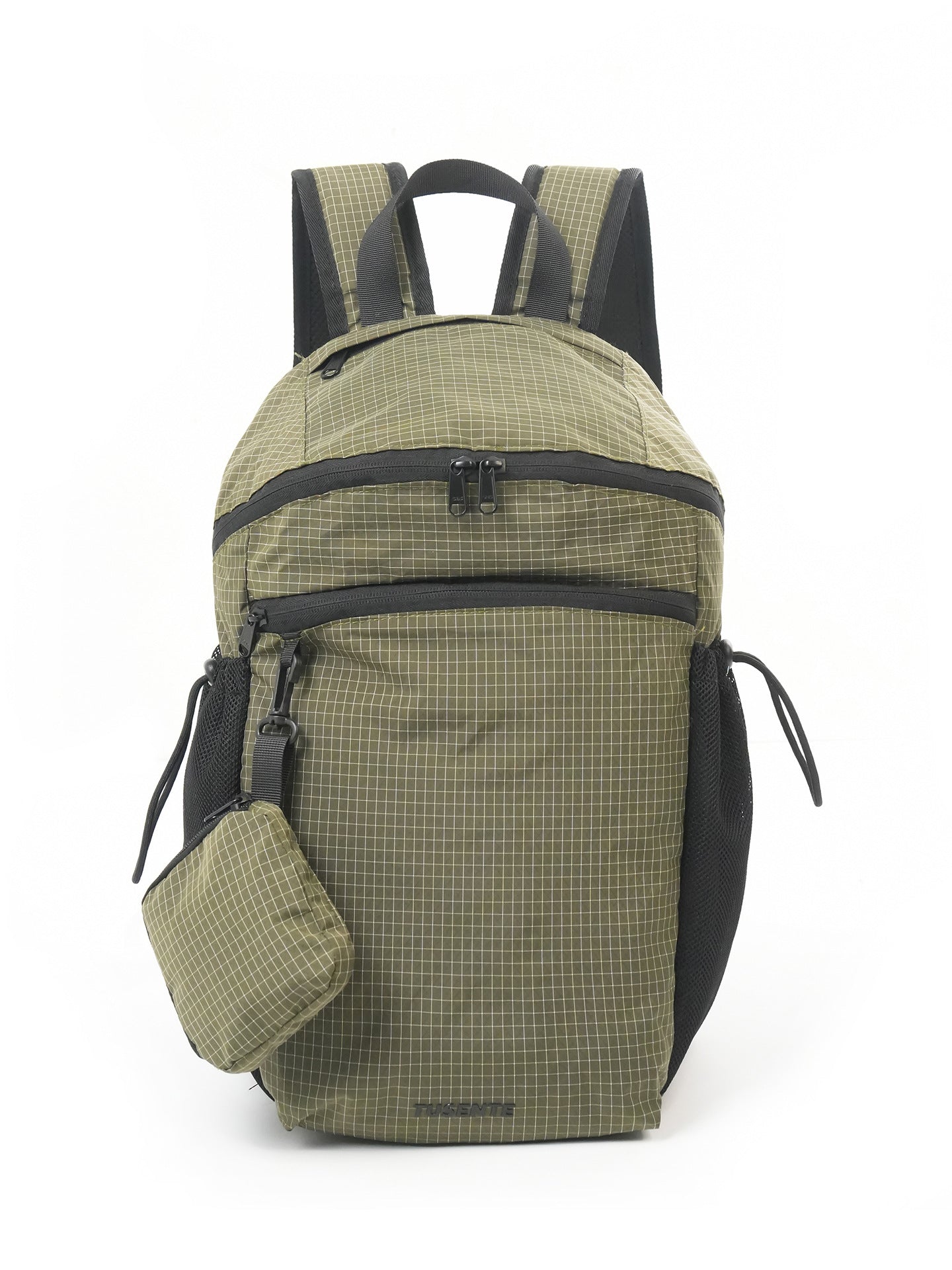 Men's & Women's Mechanical Style Checked Lightweight Climbing College Leisure Backpack