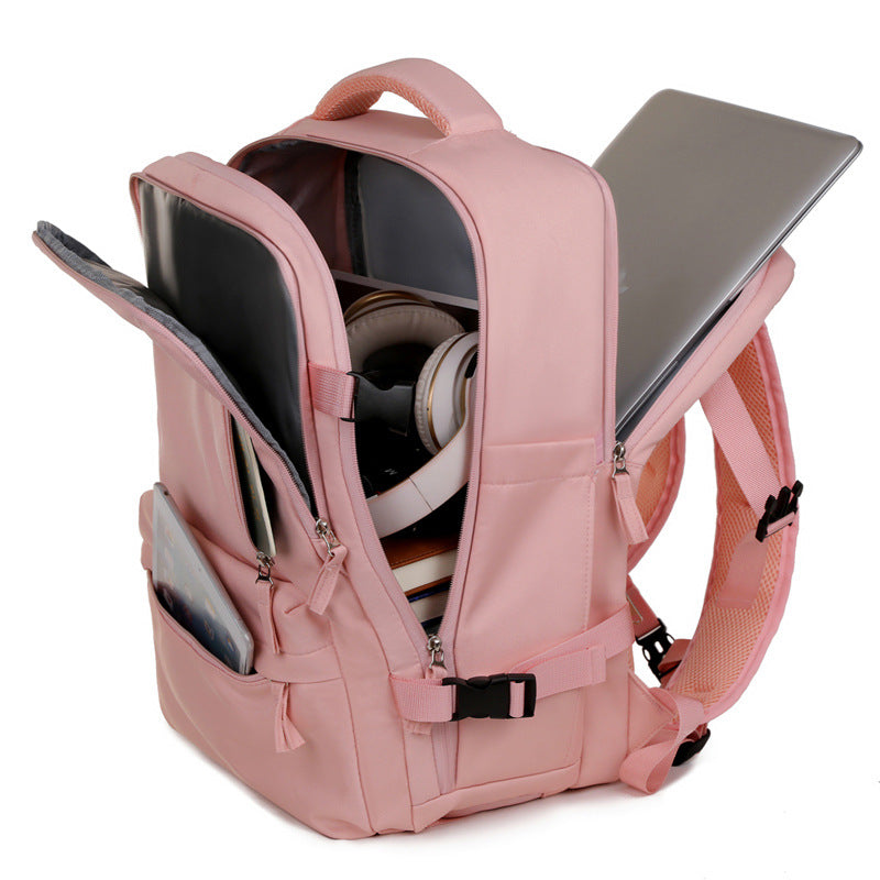 Men's Large Capacity Waterproof Rechargeable Computer Business Leisure Backpack