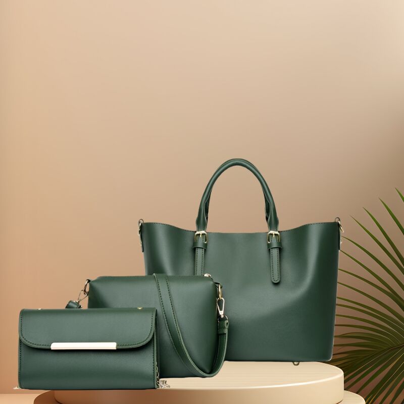 Charming Fashion Portable Three-piece Set Mother Women's Handbag