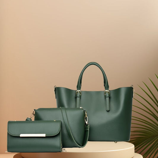 Charming Fashion Portable Three-piece Set Mother Women's Handbag