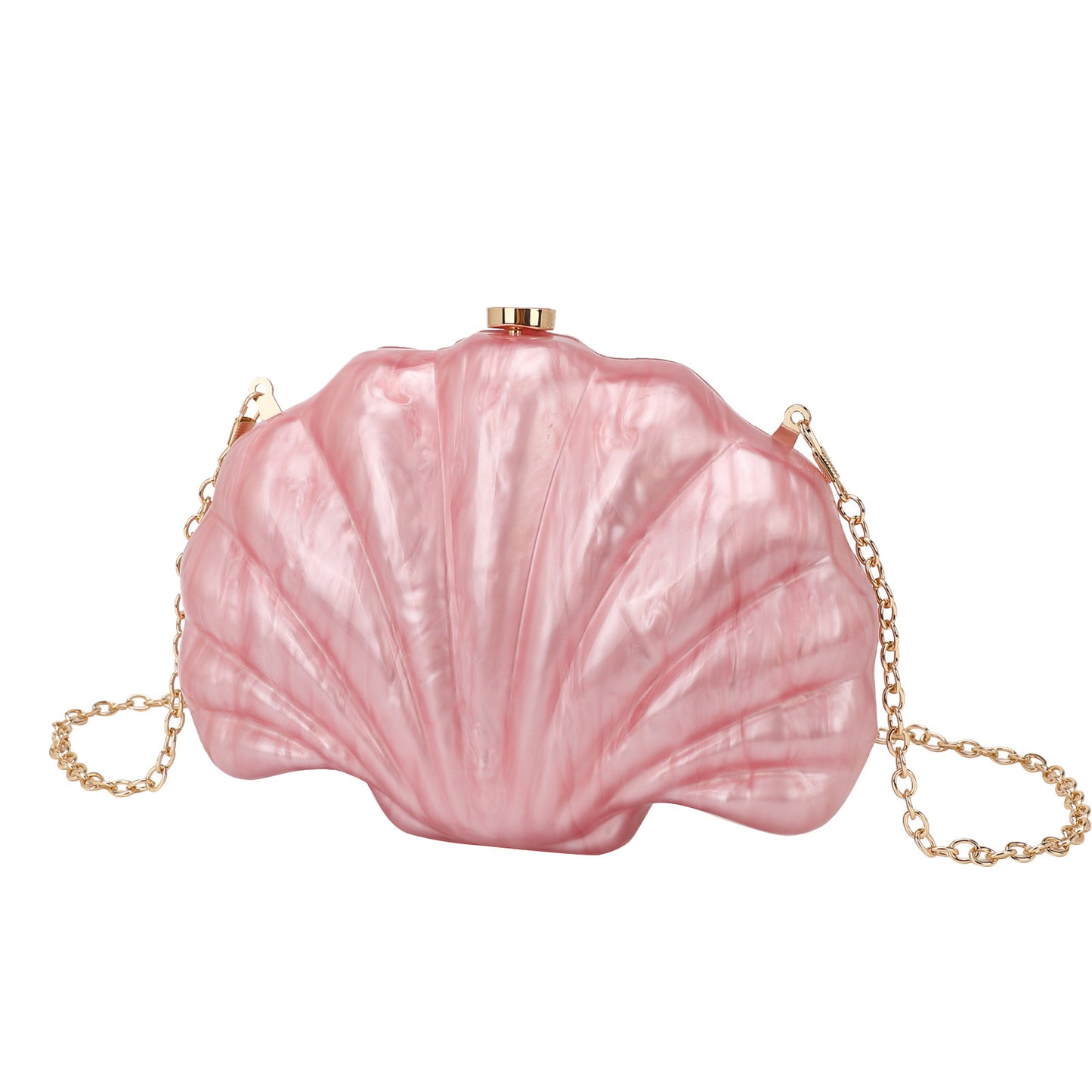 Women's Shell Natural Personality Dinner Chain For Bags