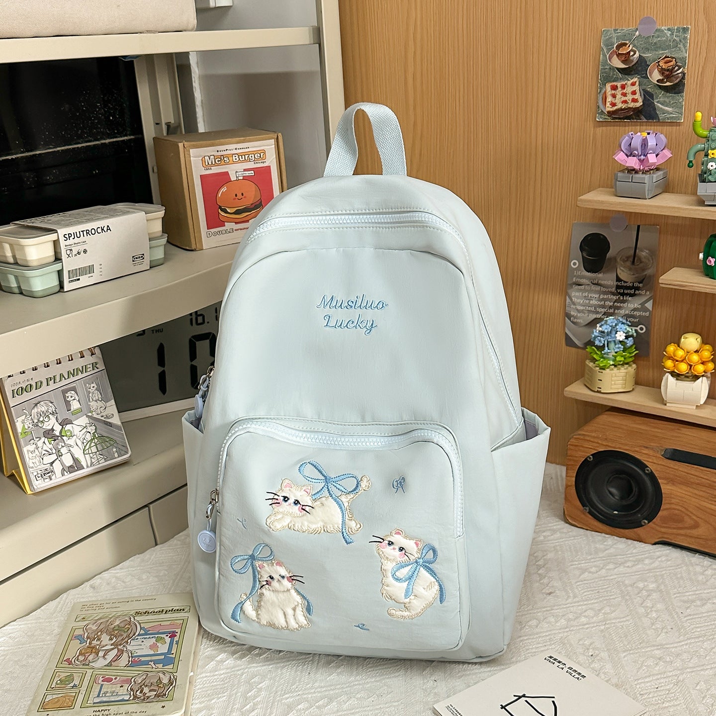 Stylish Attractive Innovative Fresh Sweet Lightweight Backpacks