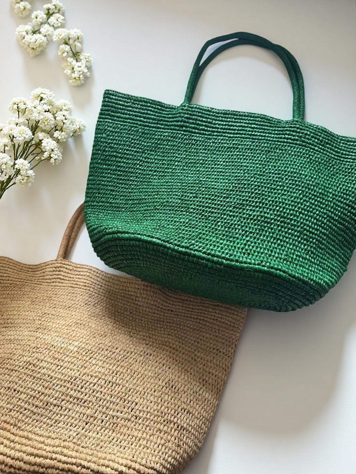 Raffia Large Capacity Straw Woven Female Seaside Women's Shoulder Bag