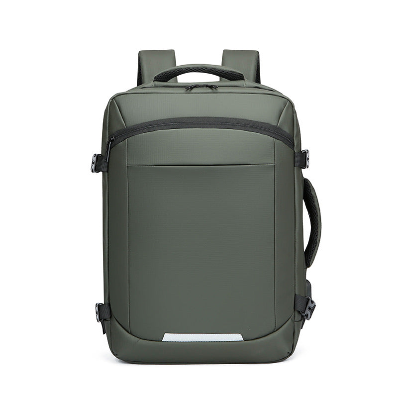 Men's Korean Style Large Capacity Simple Commute Business Backpack