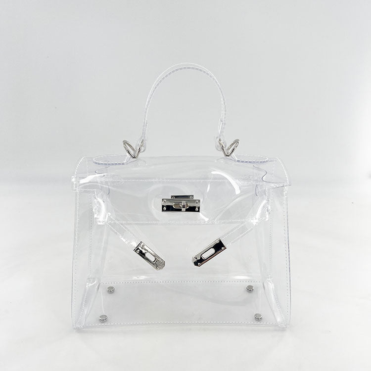 Classic Kelly J Gold Sier Twist Women's Shoulder Bag