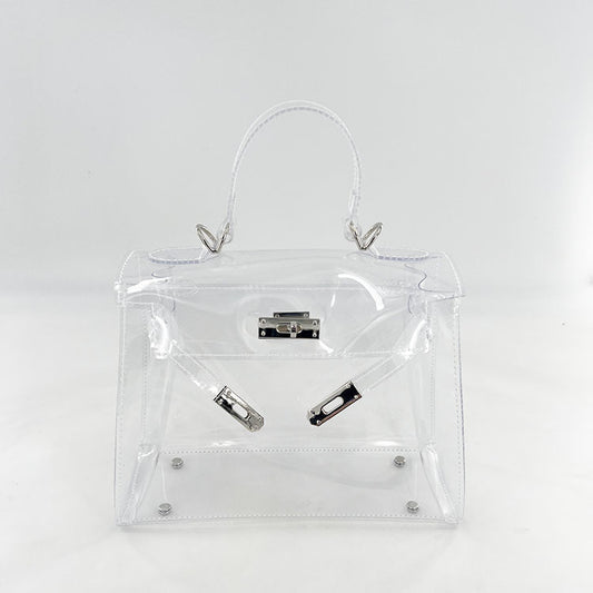 Classic Kelly J Gold Sier Twist Women's Shoulder Bag