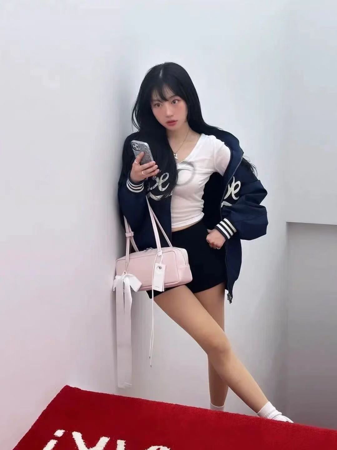 New Women's Baguette Bow Underarm For Women's Shoulder Bag