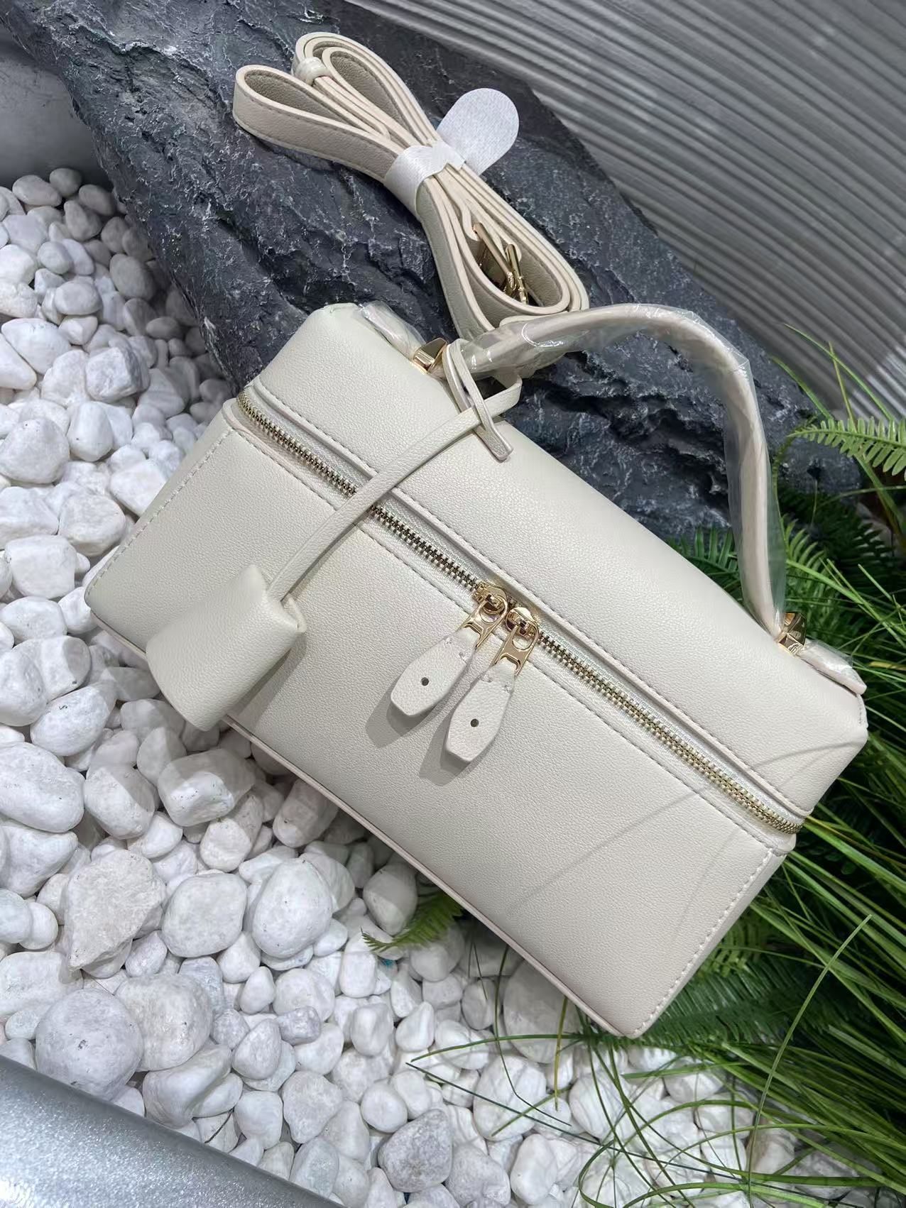 Women's Grain Surface Lunch Box Niche High-grade Bags