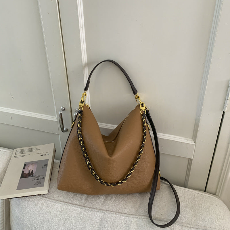Everyday Fashionable Large Capacity Retro Affordable Luxury Leisure Commute Women's Messenger Bag