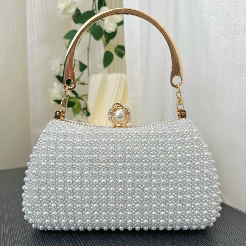 Comfortable Trendy Elegant Pearl Dress Party Bags