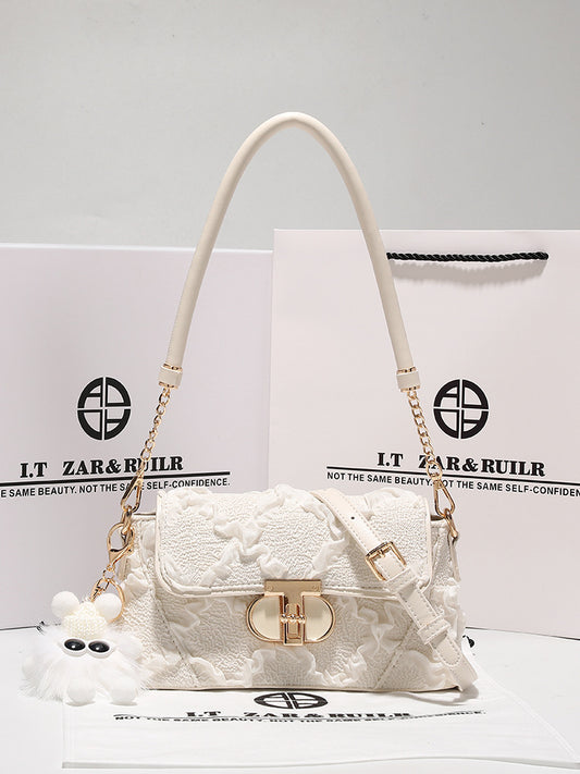 Commute Western Style Niche Underarm Female Small Square Bag