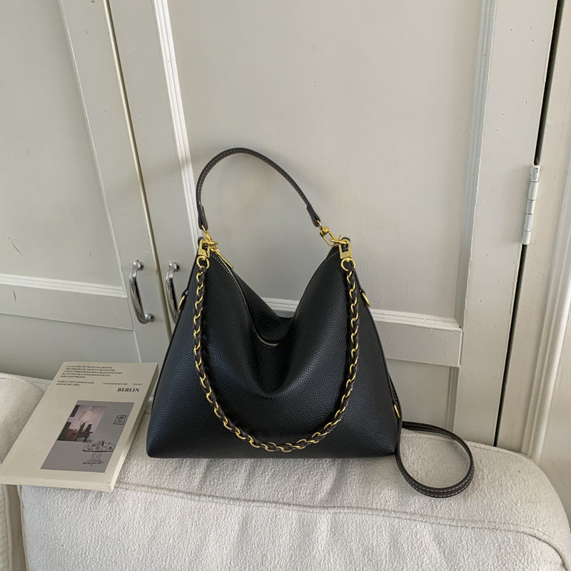 Everyday Fashionable Large Capacity Retro Affordable Luxury Leisure Commute Women's Messenger Bag