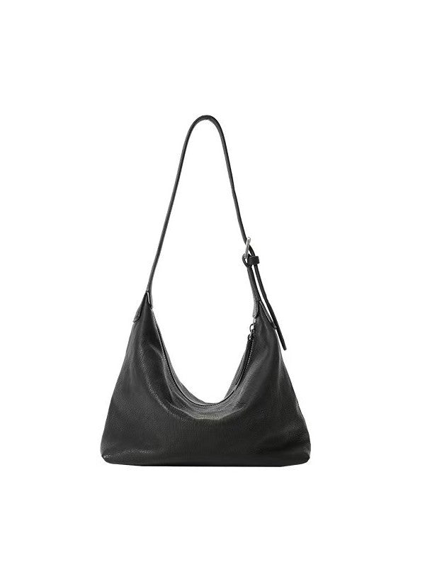 Skin Underarm Classic Commuter Genuine Leather Women's Shoulder Bag