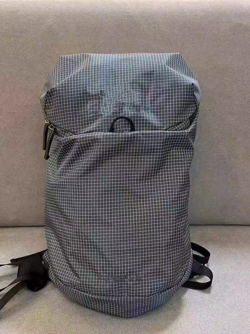 Women's & Men's Bird Embroidery Plaid Sport Climbing Waterproof Weight Backpacks