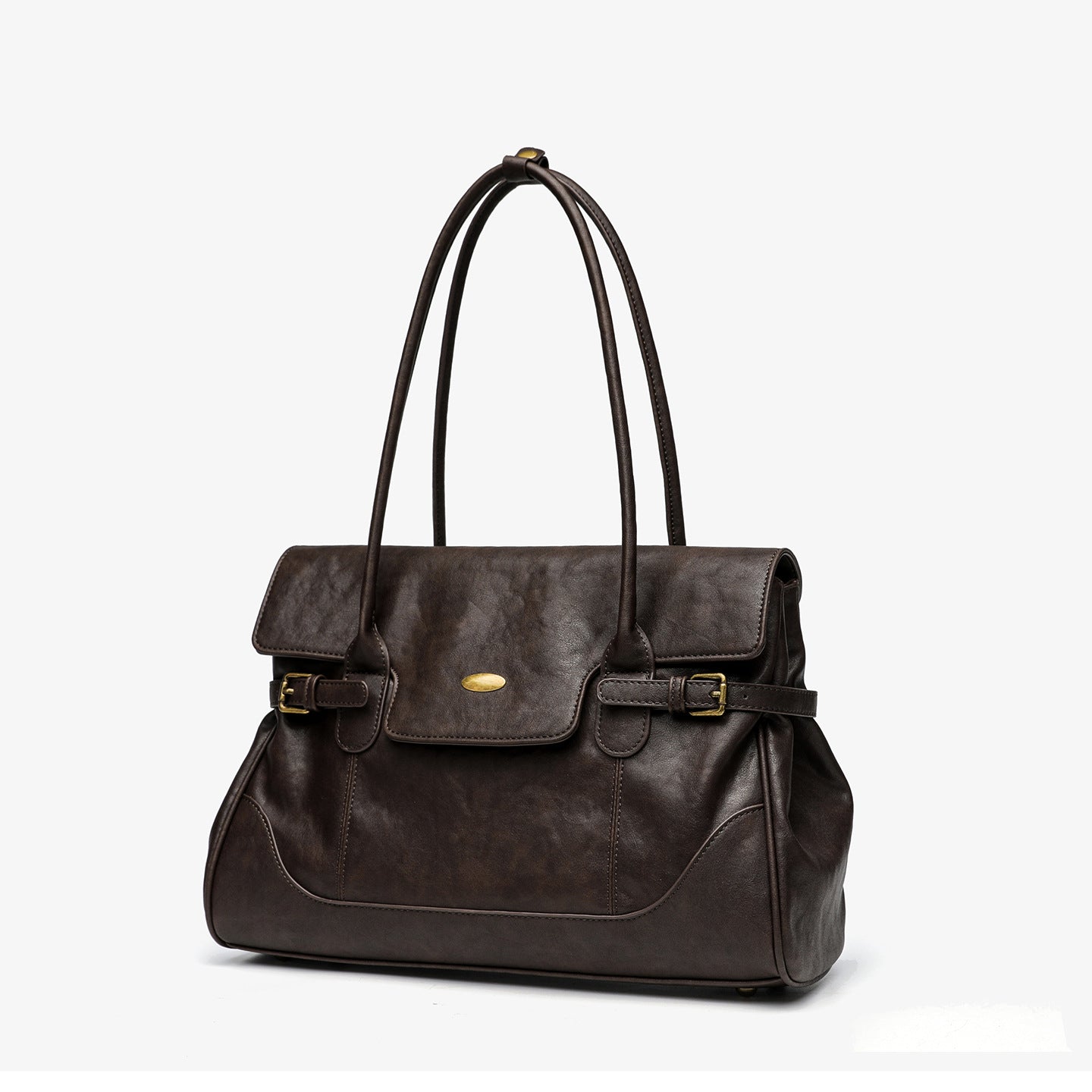 Idle Style Fashion Loose Large Capacity Commuter Retro Women's Messenger Bag