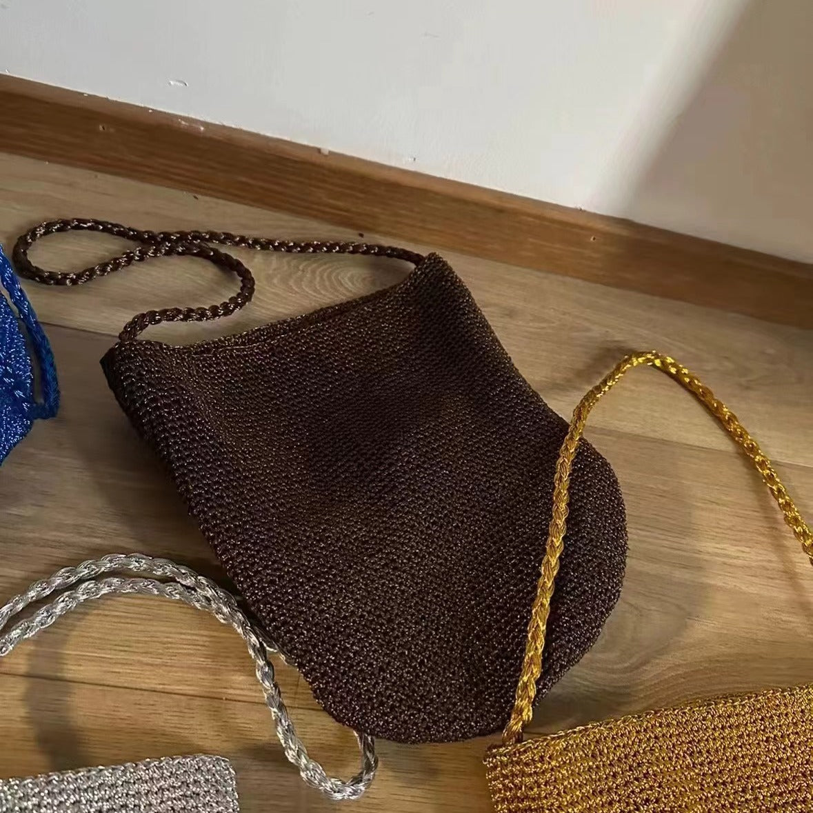 Innovative Elegant Women's Vegetable Basket Chain Women's Messenger Bag