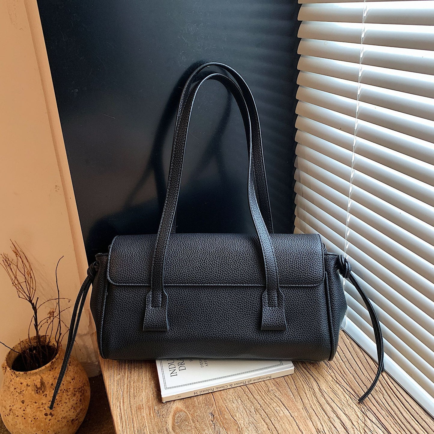 Women's Korean Style Niche Underarm Fashion Summer Lychee Tote Bag