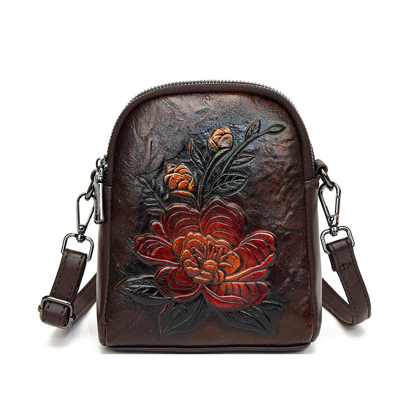 Chinese Ethnic Style Light Luxury Female Phone Bags