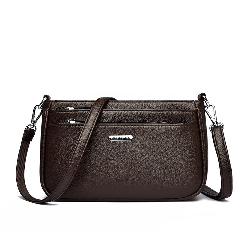 Glamorous Women's Fashion Soft Leather Mother Women's Shoulder Bag