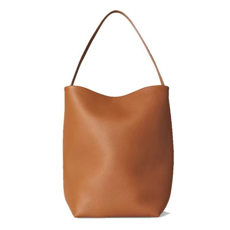 Women's Genuine Leather Litchi Pattern Cowhide Large Women's Shoulder Bag