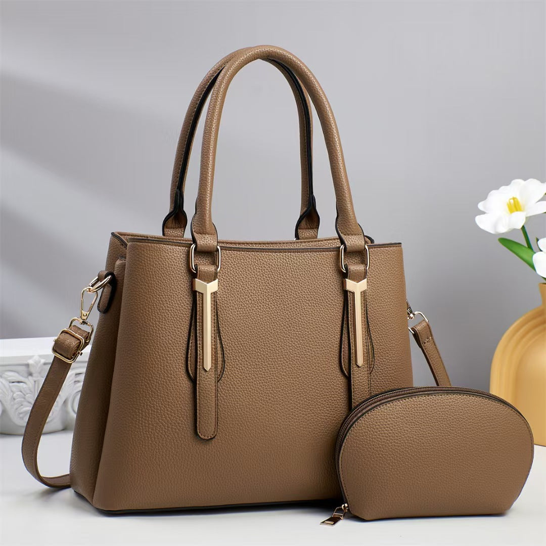 Women's Large Capacity High-grade Sensitive Diligent Versatile Two-piece Tote Bags