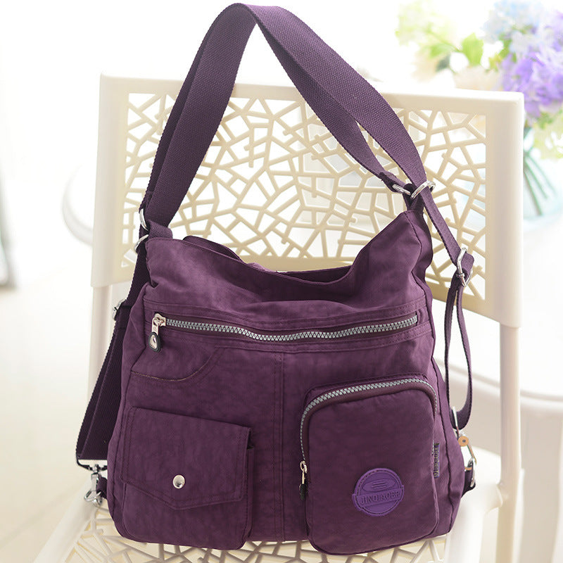 Women's Large Capacity Nylon Lightweight Shoulders Backpacks