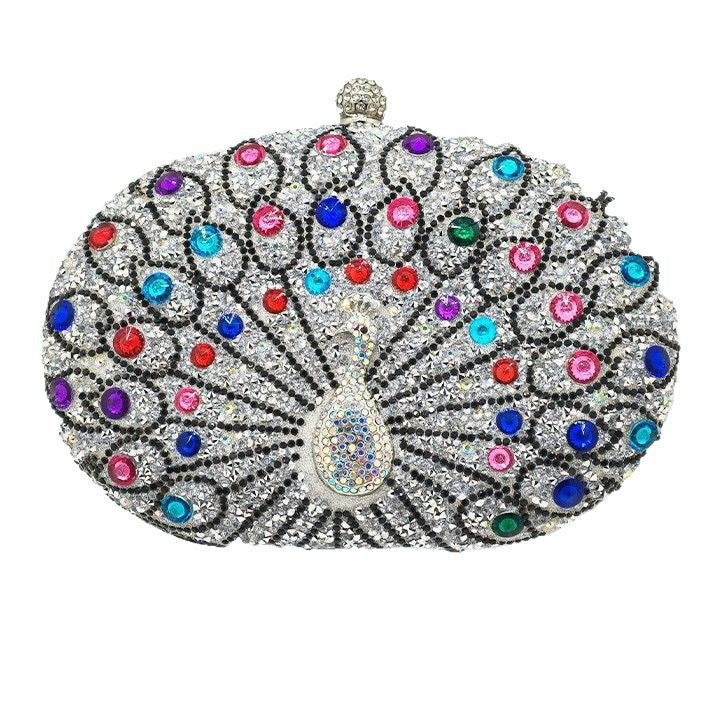 Women's Diamond Hand Holding Noble Temperament Wedding Handbags