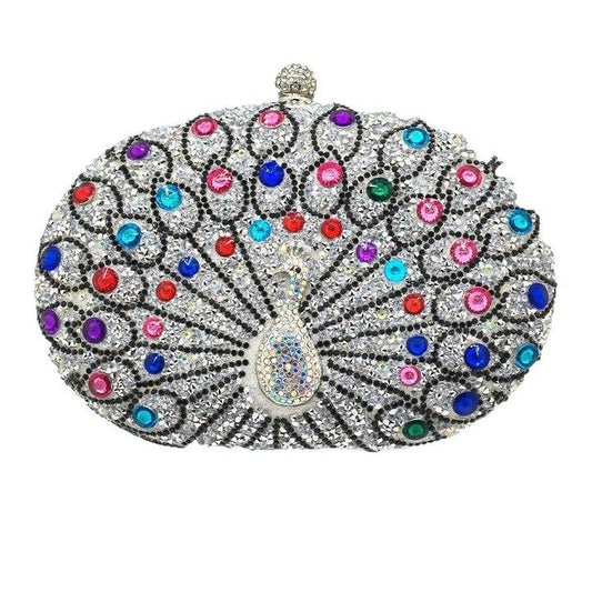 Women's Diamond Hand Holding Noble Temperament Wedding Handbags