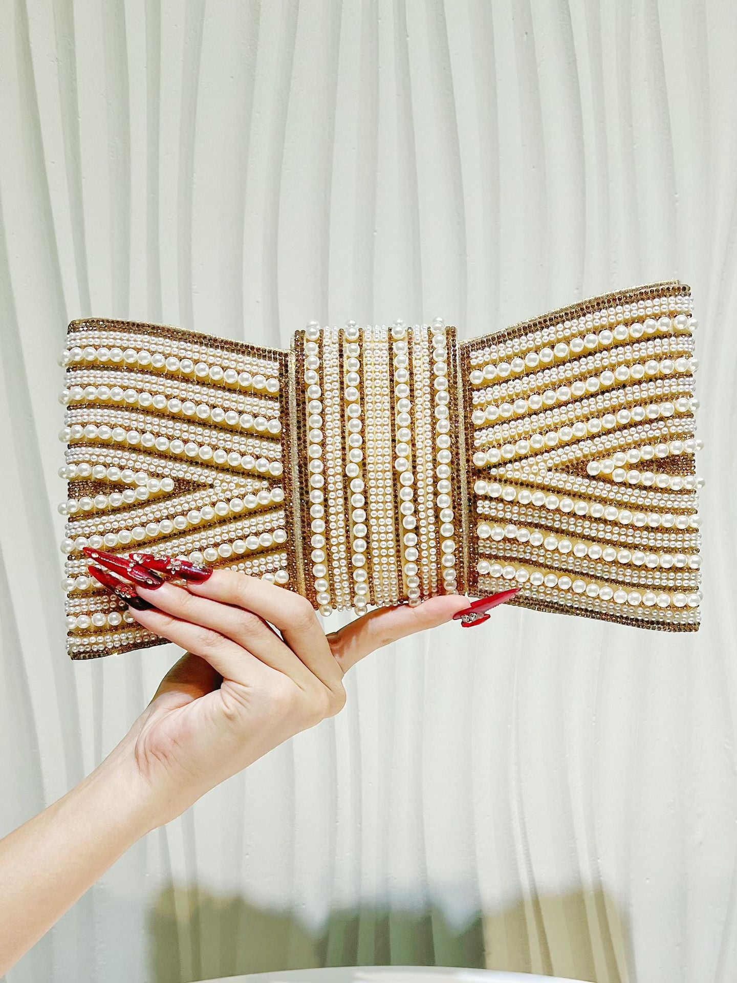Retro High-grade Clutch Full Diamond Dinner Ladies Bags