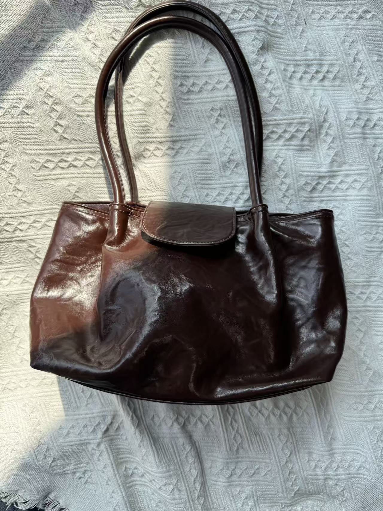 Women's Candy Color Hand Female Korean Style Large Women's Shoulder Bag