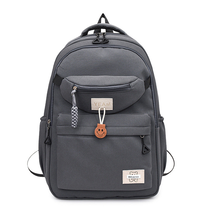 Graceful Large Capacity Portable Computer Thickening College Student Schoolbag
