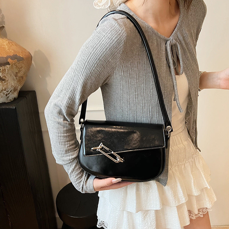 Charming Design Fashion Saddle Portable Underarm Women's Messenger Bag