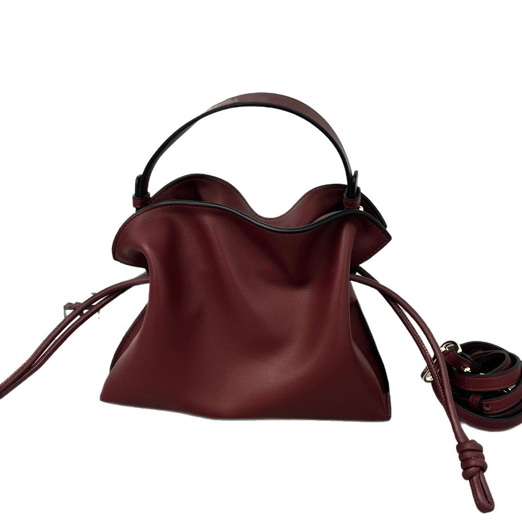 Women's Clutch Drawstring Cloud High Sense Idle Bags