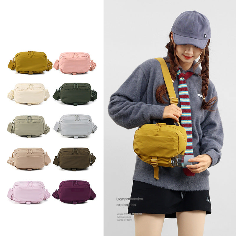 Unisex Fashion Trend Mobile Storage Multifunctional Women's Messenger Bag