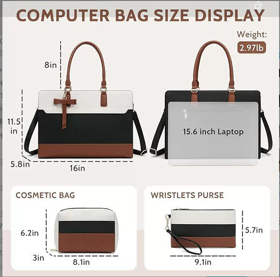 Women's Computer Niche High-grade Commuter Large Capacity Laptop Bag