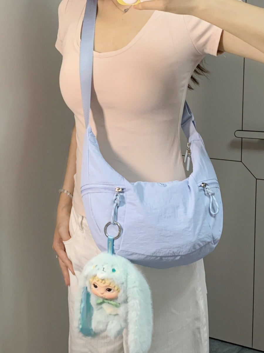 Crescent Dumpling Leisure Commuter Underarm Lightweight Women's Messenger Bag