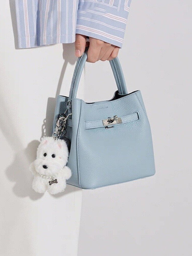 Fashionable Cross Body High-grade Simple Portable Vegetable Basket Bucket Bags